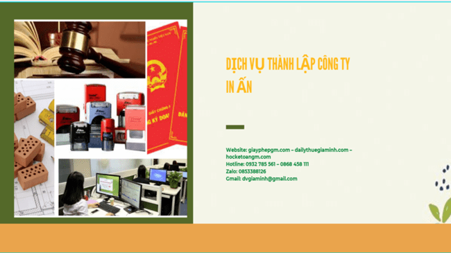 Điều kiện thành lập công ty in ấn tại Quận Thốt Nốt