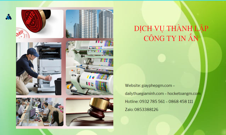  Điều kiện thành lập công ty in ấn tại Quảng Nam