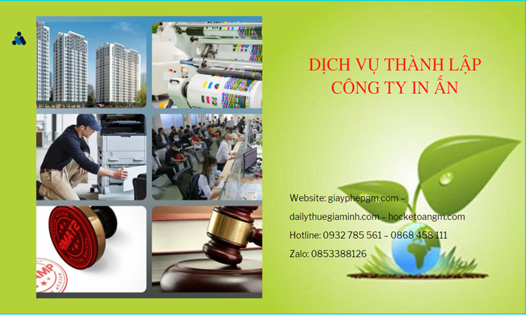 Điều kiện thành lập công ty in ấn tại Quảng Ninh