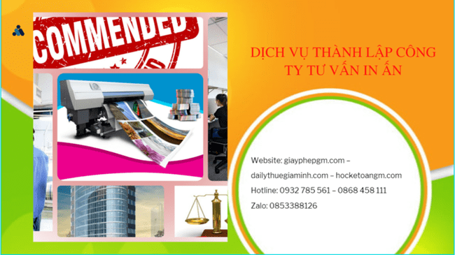 Điều kiện thành lập công ty in ấn tại Sóc Trăng