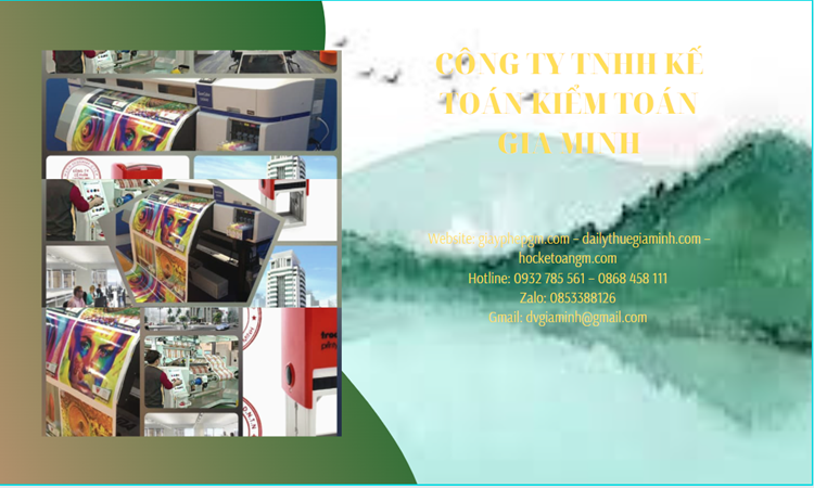 Điều kiện thành lập công ty in ấn tại Thái Nguyên