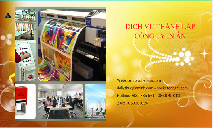 Điều kiện thành lập công ty in ấn tại Thanh Hóa