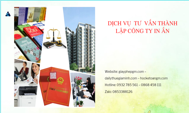 Điều kiện thành lập công ty in ấn tại quận hải châu