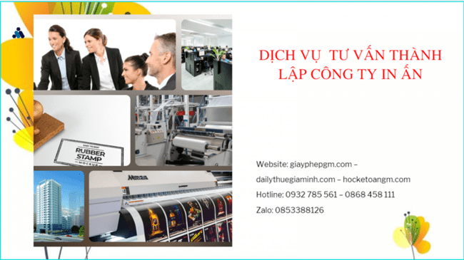 ĐIỀU KIỆN THÀNH LẬP CÔNG TY IN ẤN TẠI TPHCM 4 Điều kiện thành lập công ty in ấn tại TPHCM