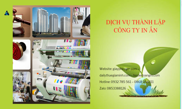 Điều kiện thành lập công ty in ấn tại Trà Vinh