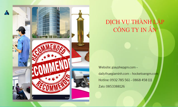 Điều kiện thành lập công ty in ấn tại Tuyên Quang