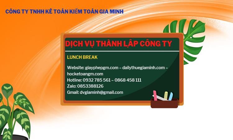 Hồ sơ thành lập công ty buôn bán đồ gia dụng tại An Giang