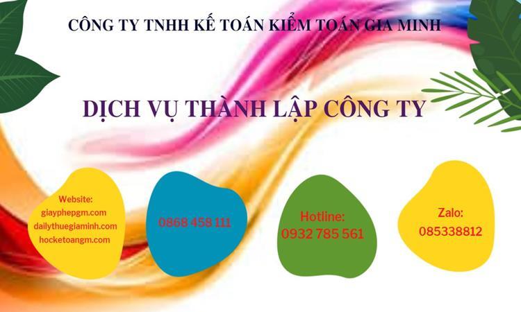Hồ sơ thành lập công ty buôn bán đồ gia dụng tại Bắc Giang