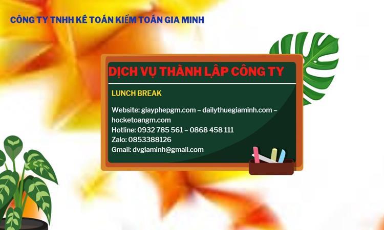 Hồ sơ thành lập công ty buôn bán đồ gia dụng tại Bến Tre