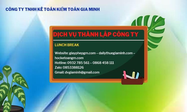Hồ sơ thành lập công ty buôn bán đồ gia dụng tại Bình Dương