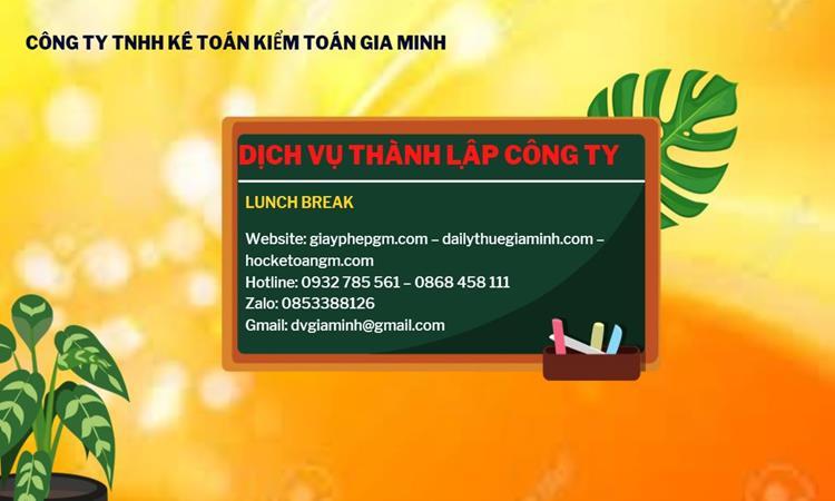 Hồ sơ thành lập công ty buôn bán đồ gia dụng tại Cao Bằng