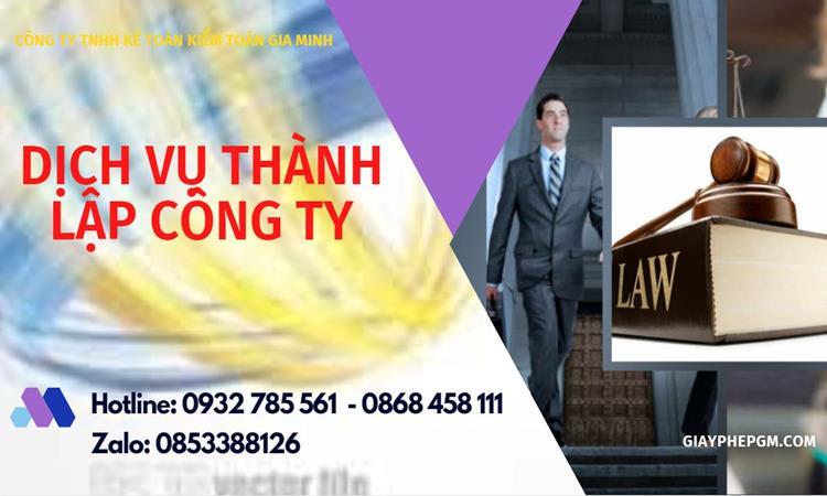 Hồ sơ thành lập công ty buôn bán đồ gia dụng tại Đồng Nai