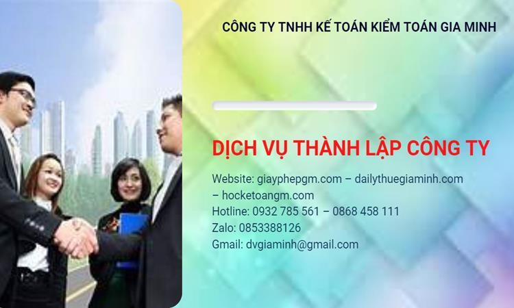 Hồ sơ thành lập công ty buôn bán đồ gia dụng tại Hà Nam