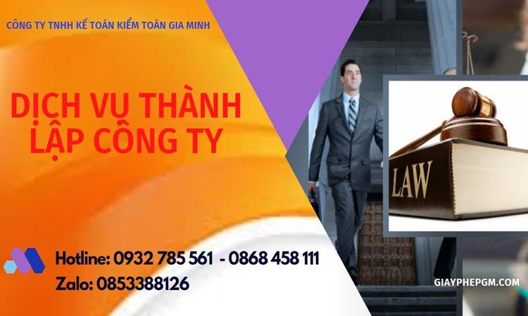 Hồ sơ thành lập công ty buôn bán đồ gia dụng tại Hòa Bình