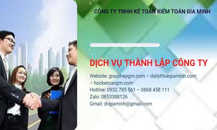 Hồ sơ thành lập công ty buôn bán đồ gia dụng tại Hưng Yên