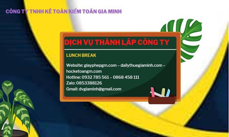 Hồ sơ thành lập công ty buôn bán đồ gia dụng tại Huyện Củ Chi 