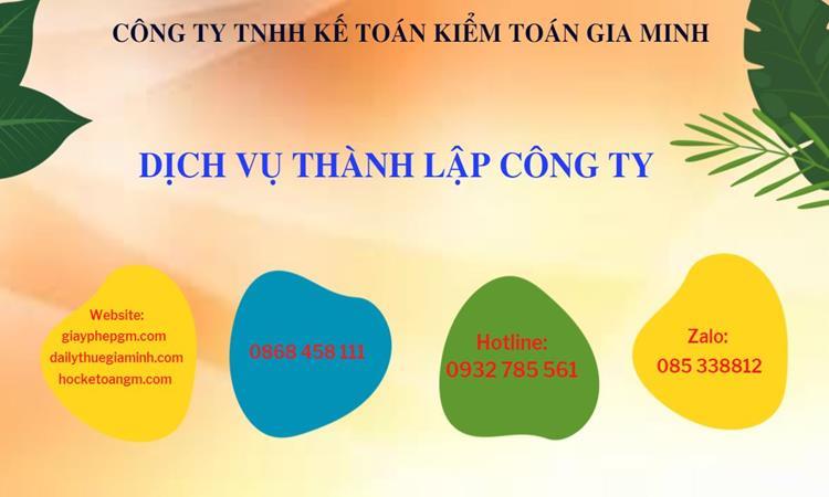Hồ sơ thành lập công ty buôn bán đồ gia dụng tại Huyện Đông Anh