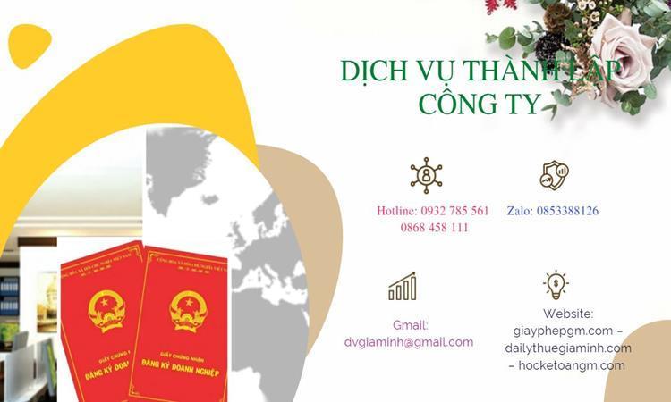 Hồ sơ thành lập công ty buôn bán đồ gia dụng tại Huyện Kim Bảng