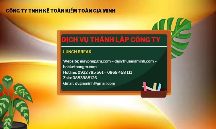Hồ sơ thành lập công ty buôn bán đồ gia dụng tại Huyện Phong Điền