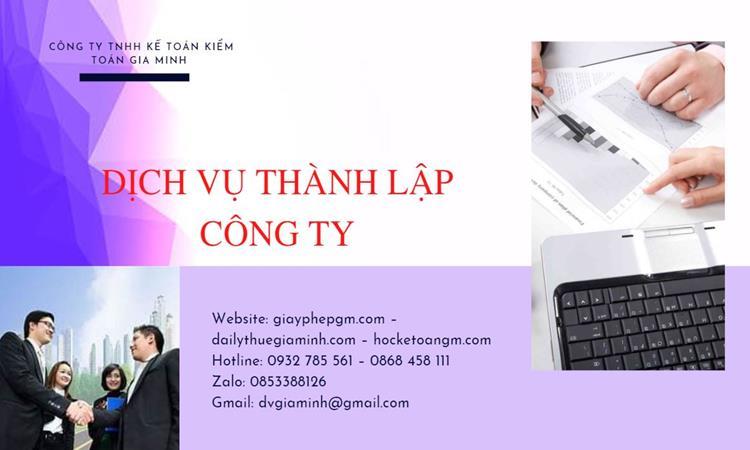 Hồ sơ thành lập công ty buôn bán đồ gia dụng tại Huyện Thanh Oai 