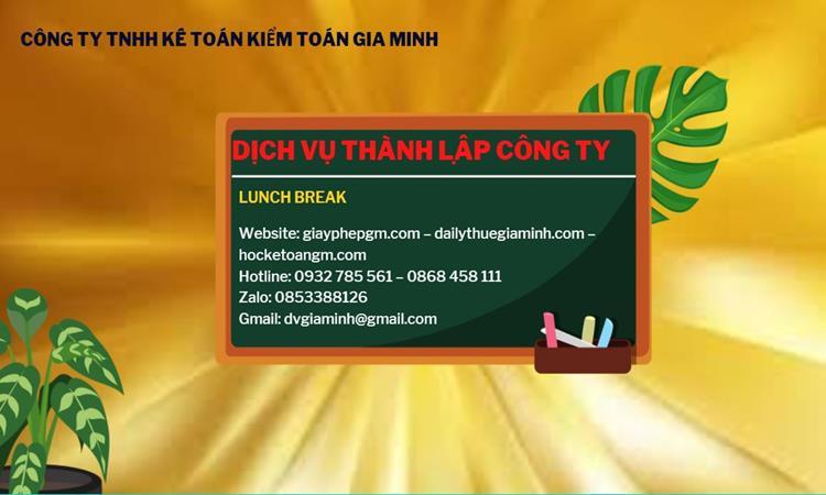 Hồ sơ thành lập công ty buôn bán đồ gia dụng tại Huyện Vĩnh Thạnh
