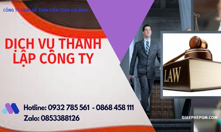 Hồ sơ thành lập công ty buôn bán đồ gia dụng tại Khánh Hòa