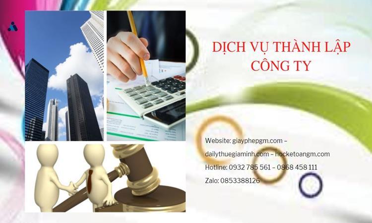 Hồ sơ thành lập công ty buôn bán đồ gia dụng tại Nam Định