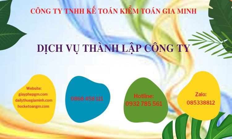 Dịch vụ thành lập công ty buôn bán đồ gia dụng tại Quận 1 uy tín, trọn gói 4 Hồ sơ thành lập công ty buôn bán đồ gia dụng tại Quận 1