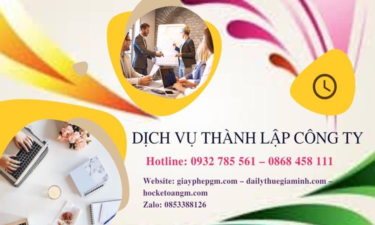 Hồ sơ thành lập công ty buôn bán đồ gia dụng tại Quận Bắc Từ Liêm 