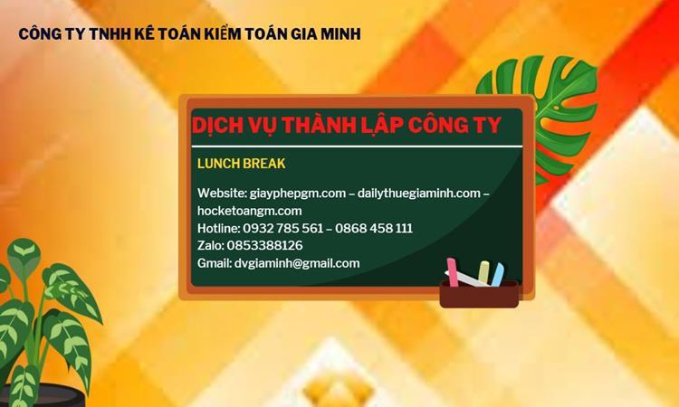 Hồ sơ thành lập công ty buôn bán đồ gia dụng tại Quận Cái Răng