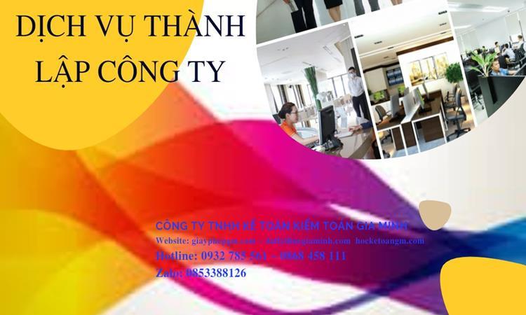 Hồ sơ thành lập công ty buôn bán đồ gia dụng tại Quận Long Biên