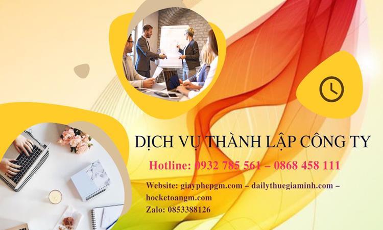 Hồ sơ thành lập công ty buôn bán đồ gia dụng tại Quận Tây Hồ