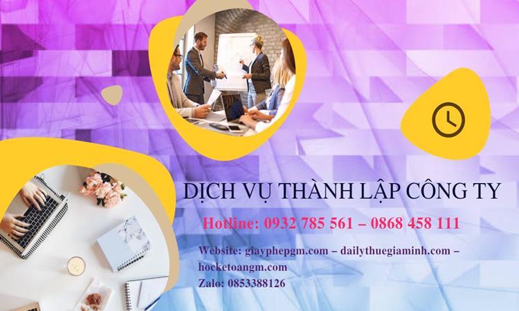 Hồ sơ thành lập công ty buôn bán đồ gia dụng tại Thành Phố Cần Thơ 