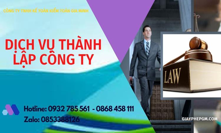 Hồ sơ thành lập công ty buôn bán đồ gia dụng tại TPHCM 