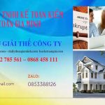 Hướng dẫn giải thể công ty tại Hà Giang