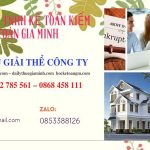THỦ TỤC GIẢI THỂ CÔNG TY TẠI HÒA BÌNH CHUYÊN NGHIỆP NHANH 6 Hướng dẫn giải thể công ty tại Hòa Bình