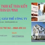 Hướng dẫn giải thể công ty tại Huyện Đan Phượng