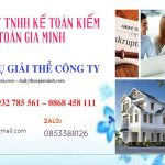 Hướng dẫn giải thể công ty tại Huyện Đông Anh