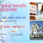 Hướng dẫn giải thể công ty tại Huyện Mê Linh