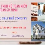 Hướng dẫn giải thể công ty tại Huyện Quốc Oai