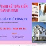 Hướng dẫn giải thể công ty tại Huyện Ứng Hoà
