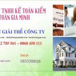 Hướng dẫn giải thể công ty tại Phú Thọ
