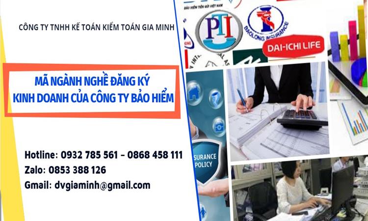 MÃ NGÀNH NGHỀ ĐĂNG KÝ KINH DOANH CỦA CÔNG TY BẢO HIỂM 4 Hướng dẫn mã ngành nghề đăng ký công ty bảo hiểm