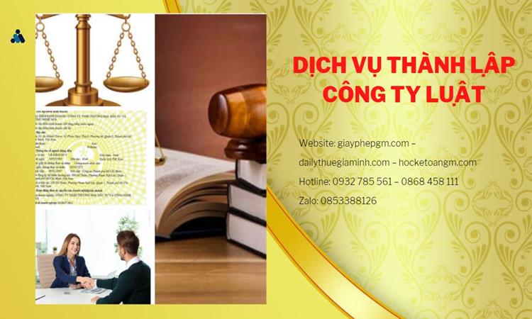 Hướng dẫn thủ tục thành lập công ty Luật tại Hà Tĩnh
