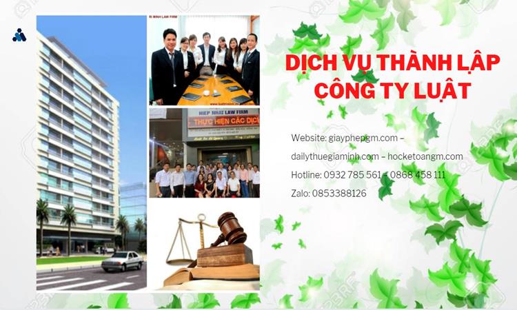 Hướng dẫn thủ tục thành lập công ty Luật tại Huyện Mỹ Đức