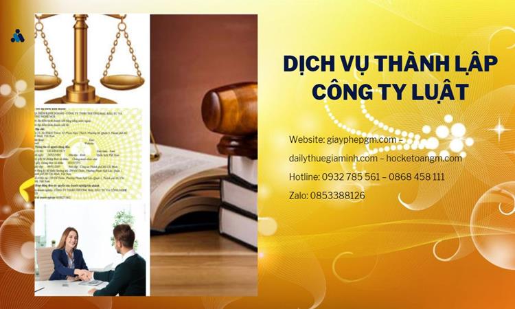 Hướng dẫn thủ tục thành lập công ty Luật tại Huyện Thanh Liêm