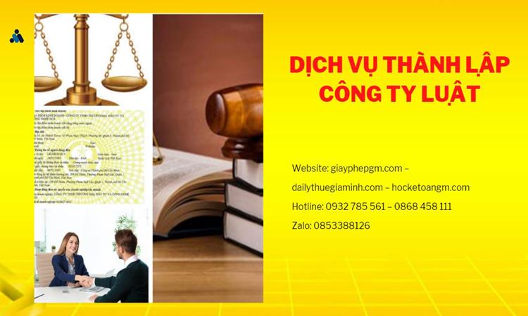 Hướng dẫn thủ tục thành lập công ty Luật tại Lạng Sơn