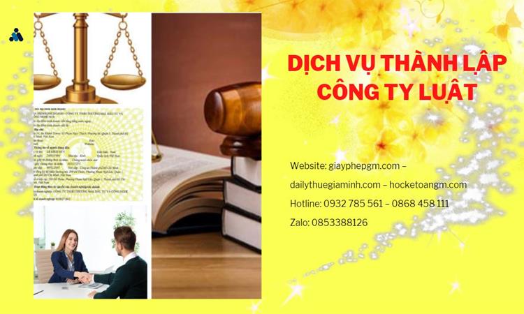 Hướng dẫn thủ tục thành lập công ty Luật tại Nam Định