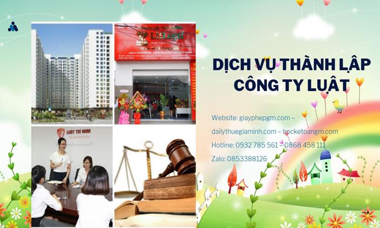 Hướng dẫn thủ tục thành lập công ty Luật tại Quận Bình Thạnh