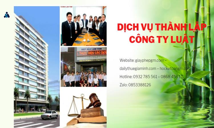 Hướng dẫn thủ tục thành lập công ty Luật tại Quận Hoàn Kiếm